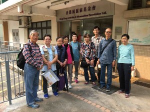 2016.3.16講座後，會方導師與「香港强脊會」管理人員合照